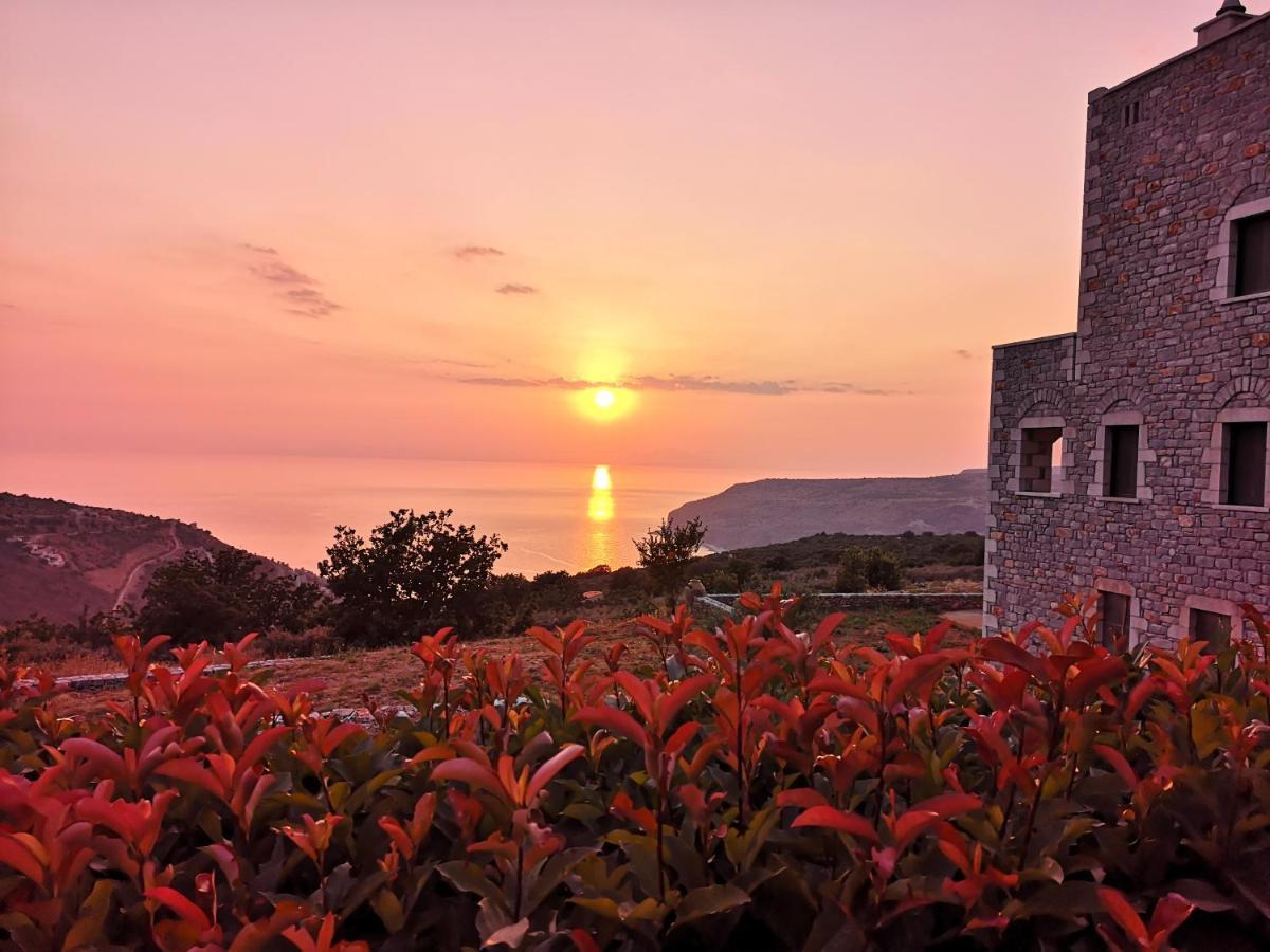 Villa Sunset View Stone House, Areopoli Mani Extérieur photo